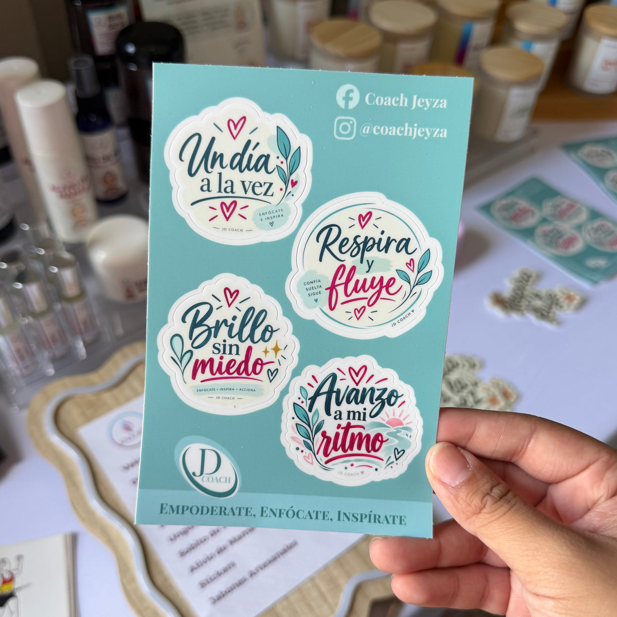 Sticker Sheet - Inspírate