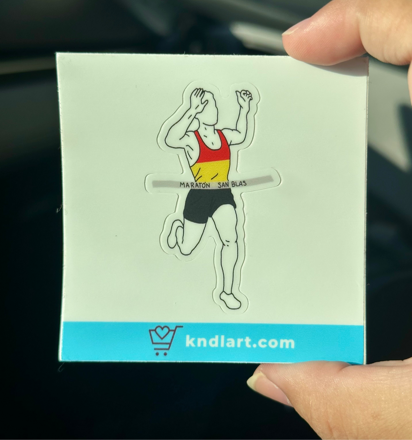 Sticker - Maratonista Coamo
