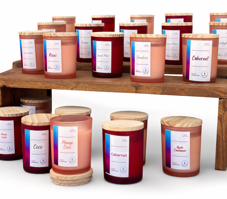 Velas de soya