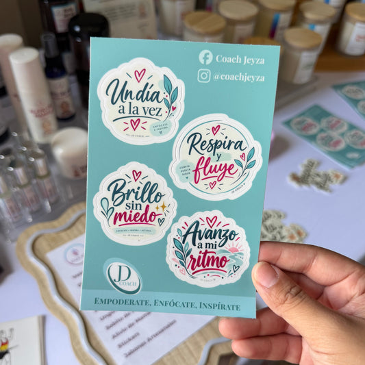 Sticker Sheet - Inspírate