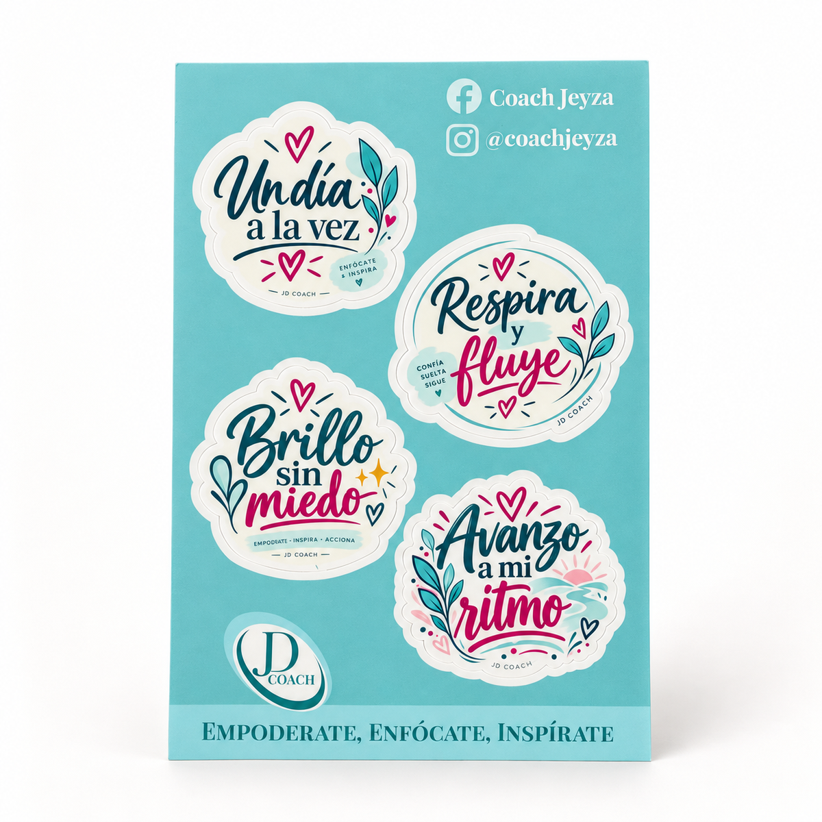 Sticker Sheet - Inspírate