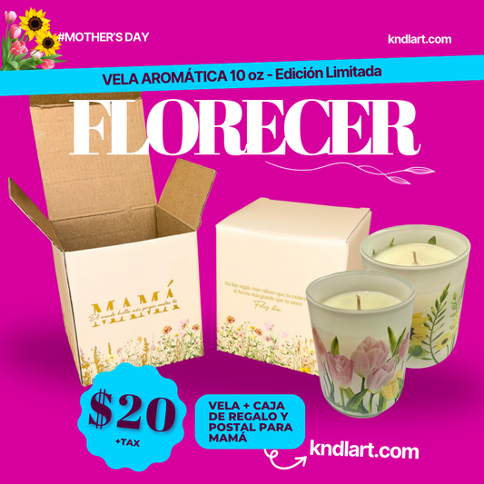 Vela Florecer